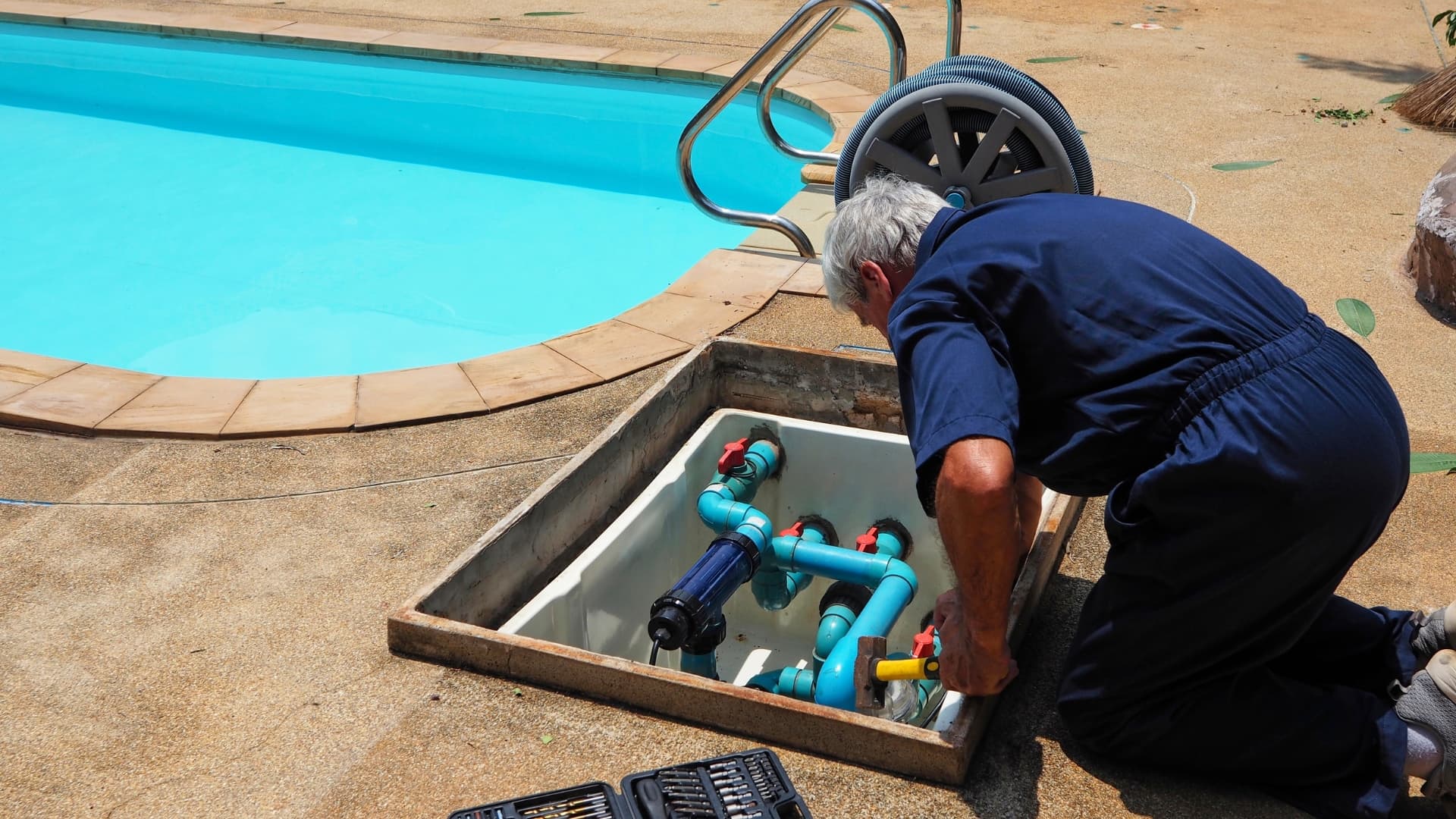 Pool leak detection inspection in Charlotte NC
